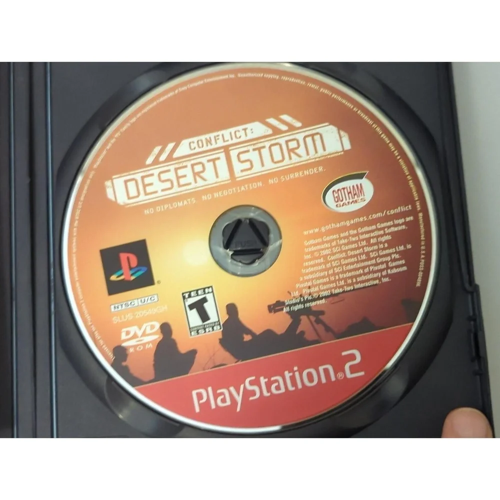 Conflict‎ Desert Storm PS2 CIB + Reg PlayStation 2 Complete in Box VGC